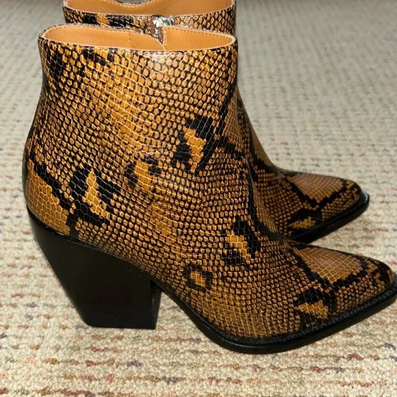 NEW Chloe Rylee Zip Booties 40 - Picture 5 of 11